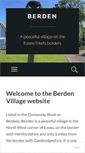 Mobile Screenshot of berden.org.uk